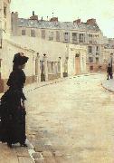 Jean Beraud The Wait (san11) oil on canvas